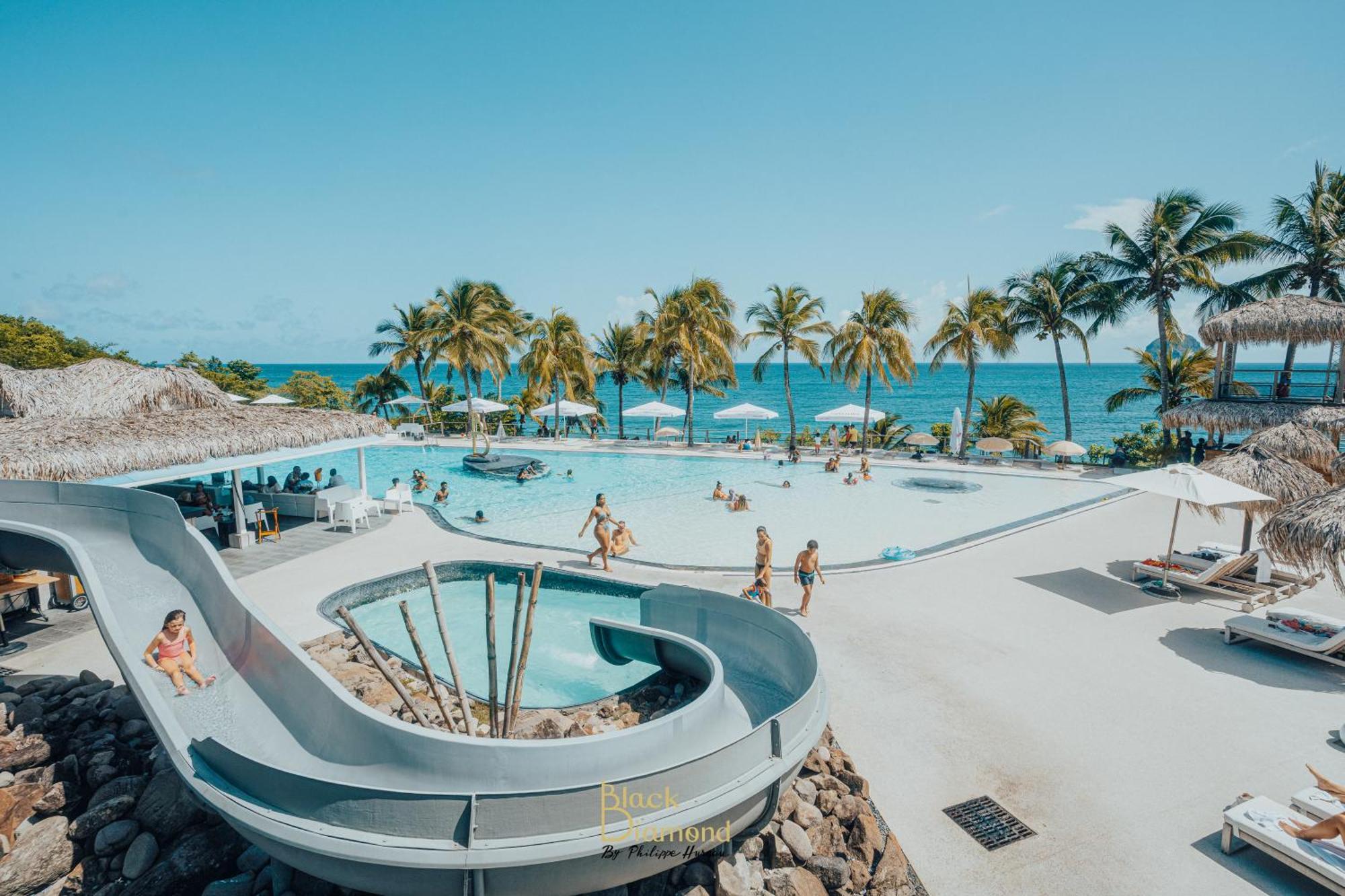 Appartement Terrasse Vue Mer Et Piscine Ле Диамант Екстериор снимка